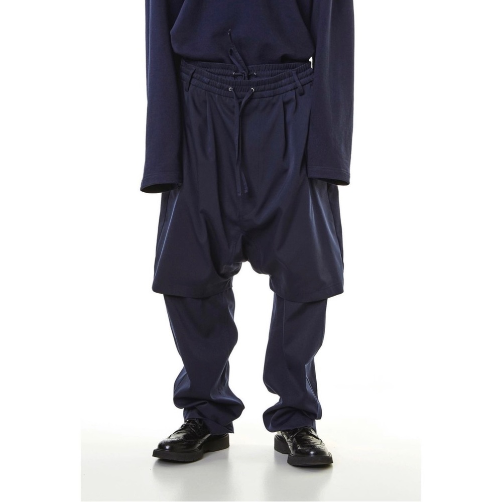 JERIH SSENSE EXCLUSIVE DOUBLE LAYERED PANTS